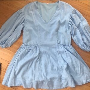 Free People 💙Baby doll dress sz S-M